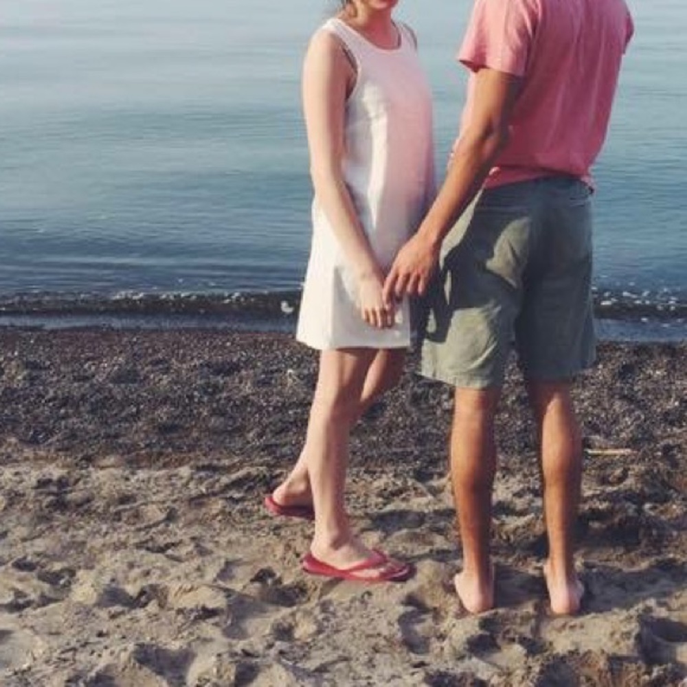 White Linen Dress